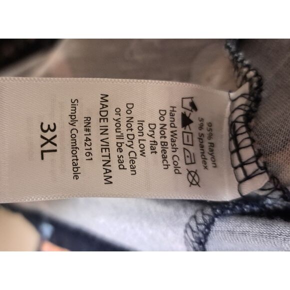 LuLaRoe Mermaid Print Top โ Size 3X - Picture 6 of 8